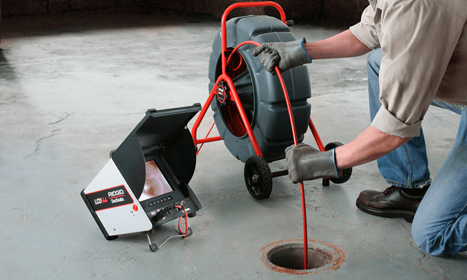 Video Pipe Inspection in Reston